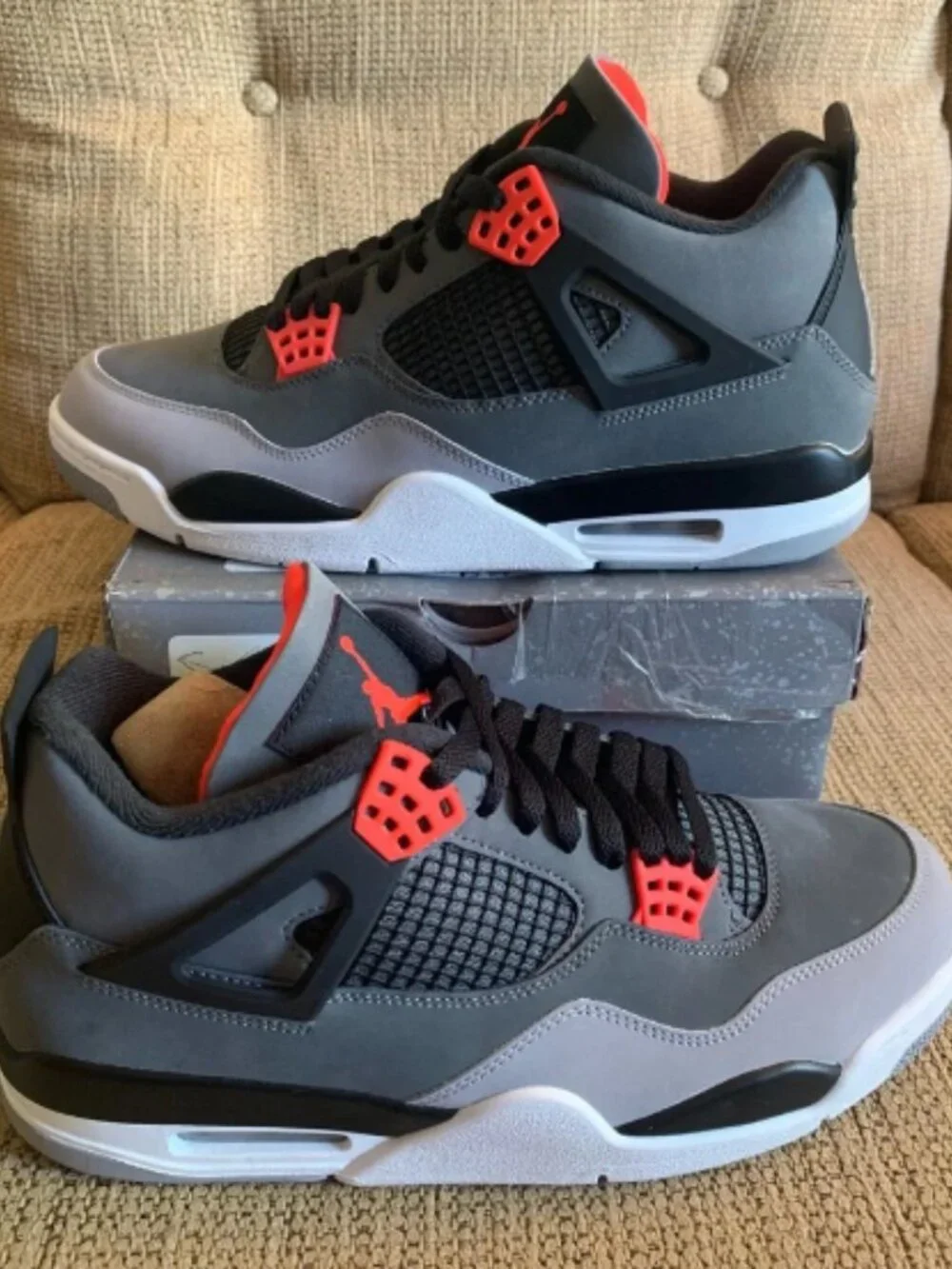 NEW Men's Air Jordan 4 Retro Infrared
